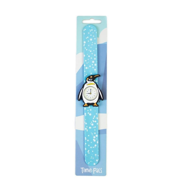 Mava Design TIME PALS Slap Watch Kinderhorloge, Pinguïn