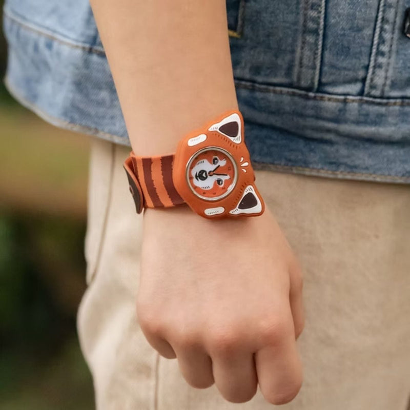 Mava TIME PALS Slap Watch Kinderhorloge, Rode Panda