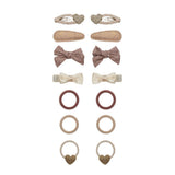 Mimi & Lula Mix set van 14 haar accessoires, Neutral
