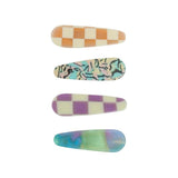 Mimi & Lula Set van 4 haarclips, Jazzy