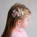 Mimi & Lula Set van 5 mini klik klak speldjes, Dreamy Unicorn
