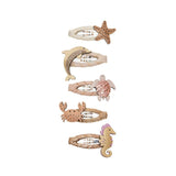 Mimi & Lula Set van 5 mini klik klak speldjes, Ocean Life