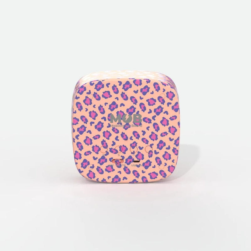 Mobility on Board BILLY CLOCK Licht en klok, Pink Leopard