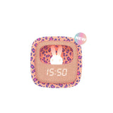 Mobility on Board BILLY CLOCK Licht en klok, Pink Leopard