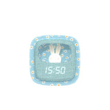 Mobility on Board BILLY CLOCK Wekker met Nachtlampje, Blue Flower – Limited Edition