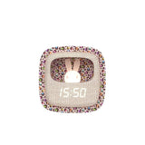 Mobility on Board BILLY CLOCK Wekker met Nachtlampje, Rainbow Leopard – Limited Edition