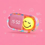 Mobility on Board DREAMY CLOCK Pink Smiley World