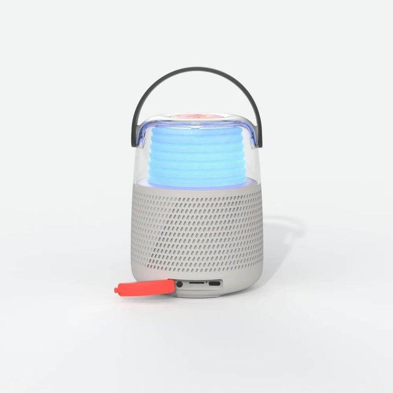 Mobility on Board Karaoke en Lichtgevende Speaker KS-80, Grijs