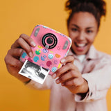 Mobility on Board PIXISMILEY Smiley World Kindercamera met Thermische printer, Roze