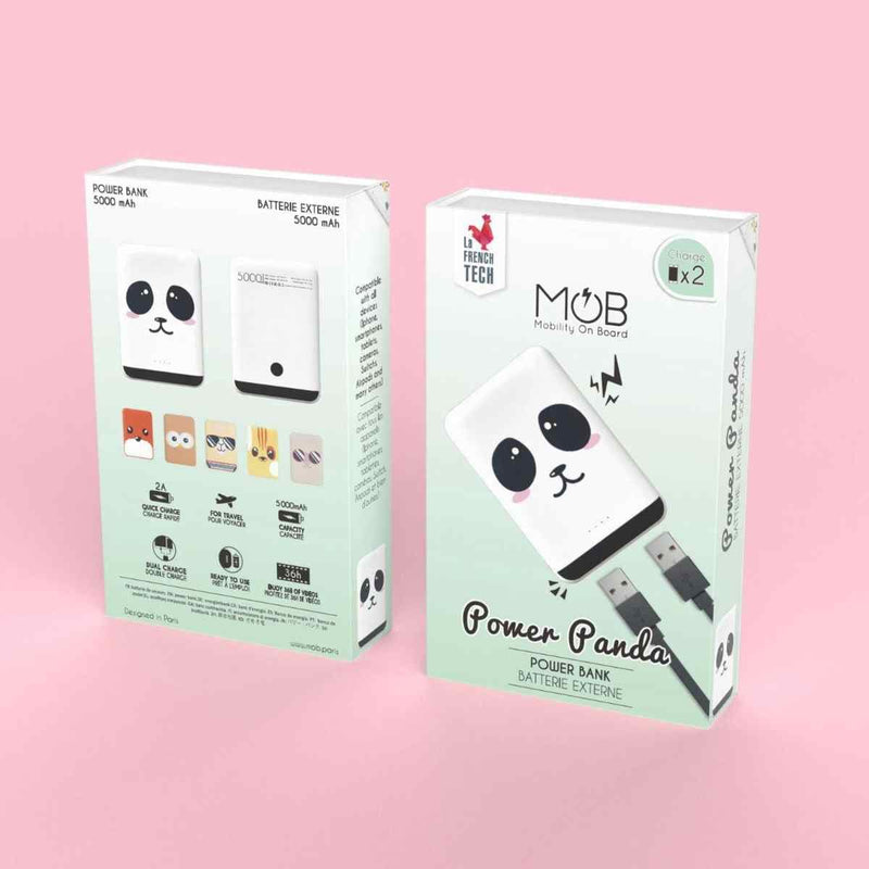 Mobility on Board POWER ANIMALS Powerbank, Panda