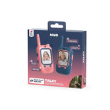 Mobility on Board TALKY VIDEO Set van 2 Video Walkietalkies voor Kinderen, Roze en Blauw