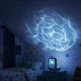 Mobility on Board WAVY LIGHT Sfeerlamp met Golfeffect en Bluetooth Speaker, Abyss