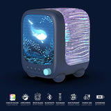 Mobility on Board WAVY LIGHT Sfeerlamp met Golfeffect en Bluetooth Speaker, Abyss