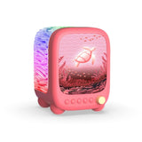 Mobility on Board WAVY LIGHT Sfeerlamp met Golfeffect en Bluetooth Speaker, Coral