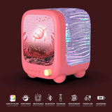 Mobility on Board WAVY LIGHT Sfeerlamp met Golfeffect en Bluetooth Speaker, Coral