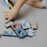Moes Play MAGNETIC Bouwset van 54 Foam Blocks