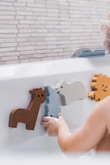 Moes Play WATERFUN SAFARI Waterspeelgoed set van 6 foam Wilde dieren