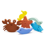 Moes Play WATERFUN Waterspeelgoed set van 6 foam Onderwaterdieren