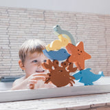 Moes Play WATERFUN Waterspeelgoed set van 6 foam Onderwaterdieren