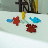 Moes Play WATERFUN Waterspeelgoed set van 6 foam Onderwaterdieren