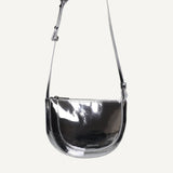 Monk and Anna FAROU half moon  Schoudertas, Silver