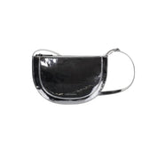 Monk and Anna FAROU half moon  Schoudertas, Silver