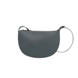 Monk and Anna FAROU half moon Vegan lederen Schoudertas, Ash