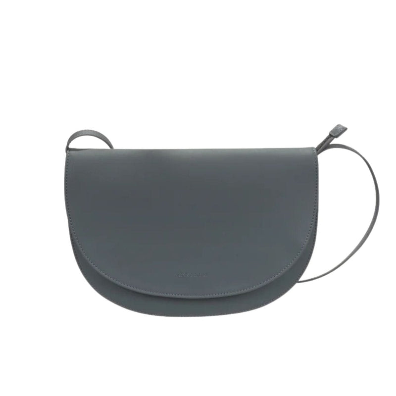 Monk and Anna SOMA half moon Vegan lederen Handtas, Ash