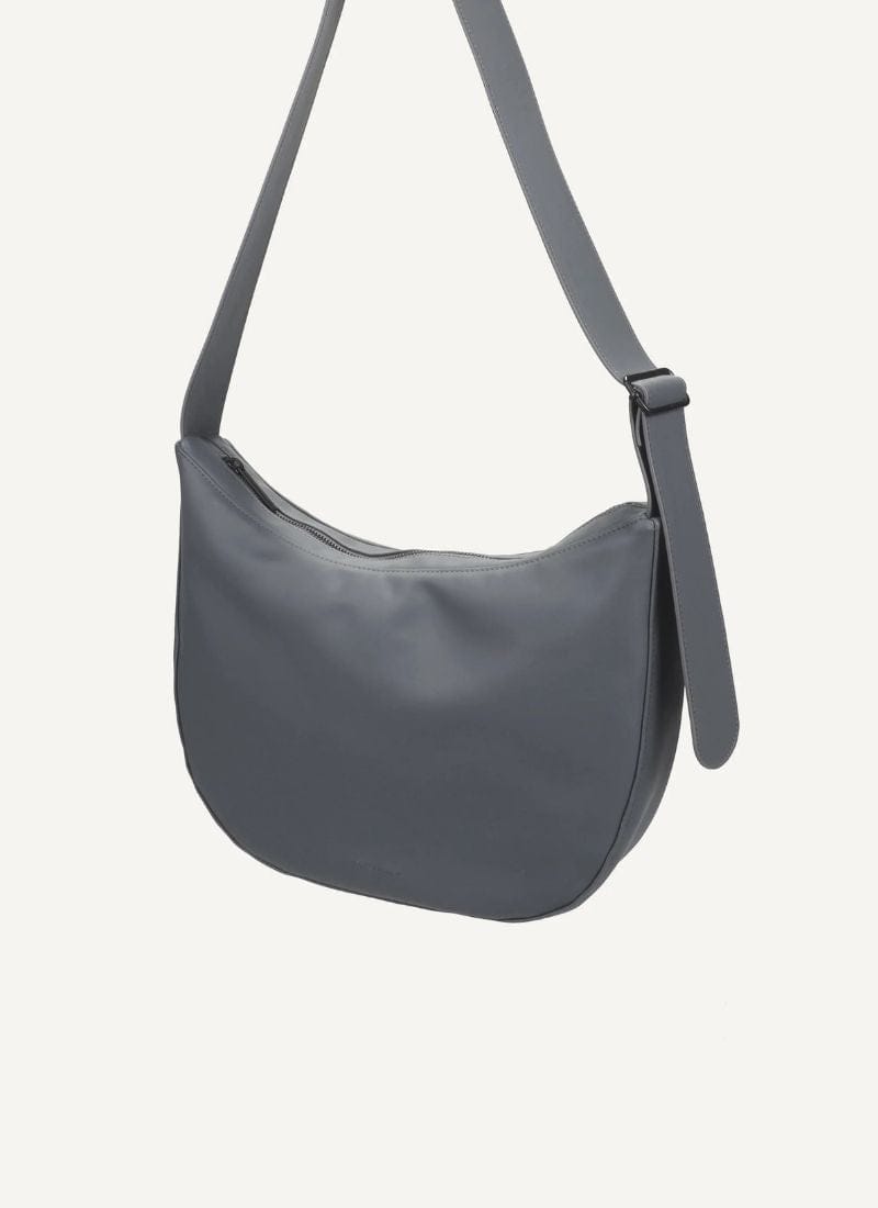 Monk and Anna UMI Vegan lederen Cross body Schoudertas, Ash