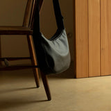 Monk and Anna UMI Vegan lederen Cross body Schoudertas, Zwart