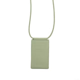 Monk and Anna Vegan lederen Phone Pouch, Peridot