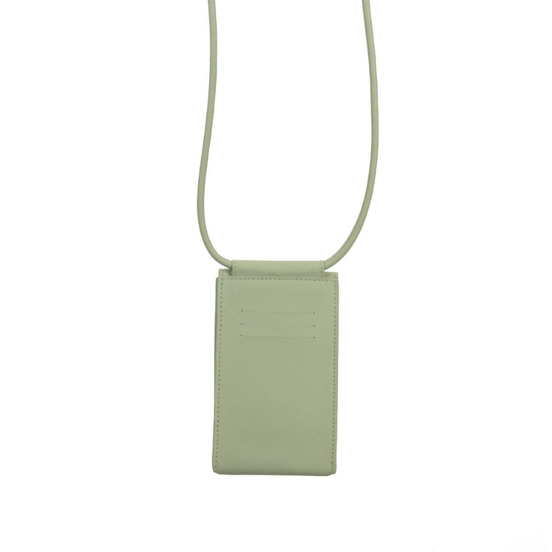 Monk and Anna Vegan lederen Phone Pouch, Peridot