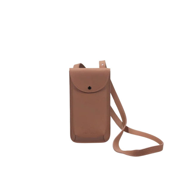 Monk and Anna Vegan lederen Telefoontasje, Clay