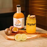 N'SANE Alcoholvrije Mixer 500ml, Passievrucht - Vanille