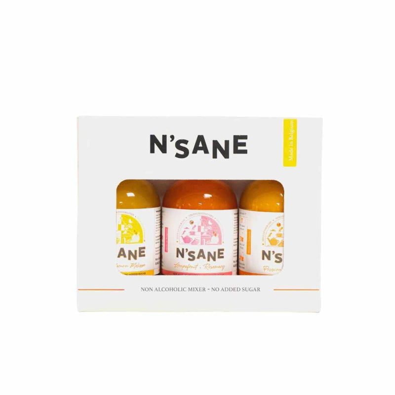 N'SANE TASTING BOX Alcoholvrije Mixers 3 x 200ml