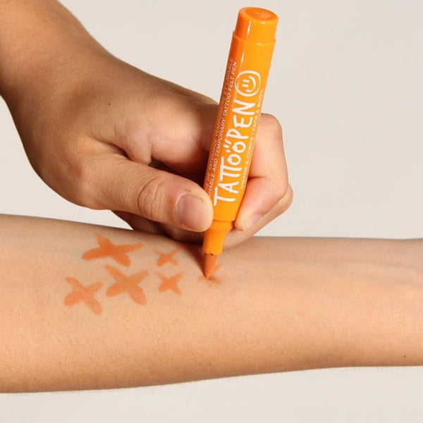 Nailmatic TATTOOPEN Tijdelijke tattoo stift, Oranje
