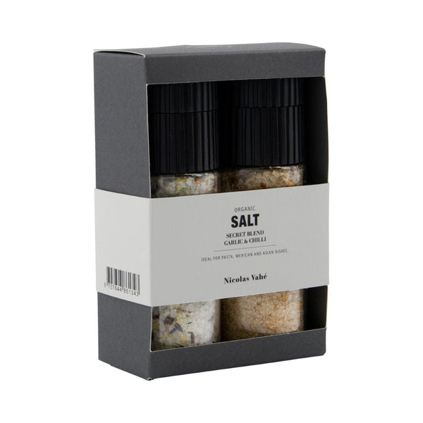 Nicolas Vahé Gift box Zout, Secret Blend Garlic & Chilli