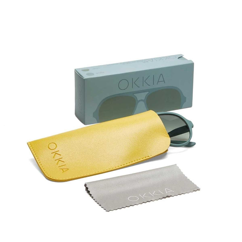Okkia ALESSIO Zonnebril, Green Sage