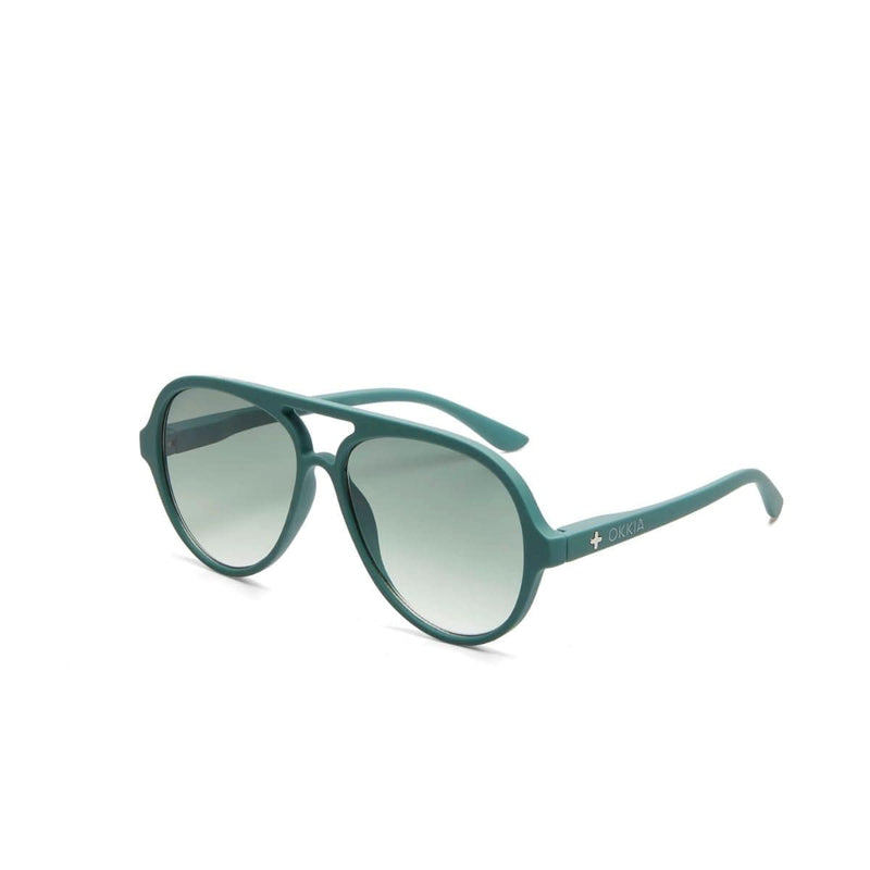 Okkia ALESSIO Zonnebril, Green Sage