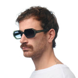 Okkia ANDREA Zonnebril,  Kale Havana - Green gradient