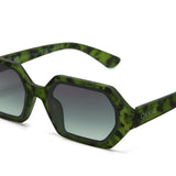Okkia ANDREA Zonnebril,  Kale Havana - Green gradient