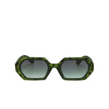 Okkia ANDREA Zonnebril,  Kale Havana - Green gradient