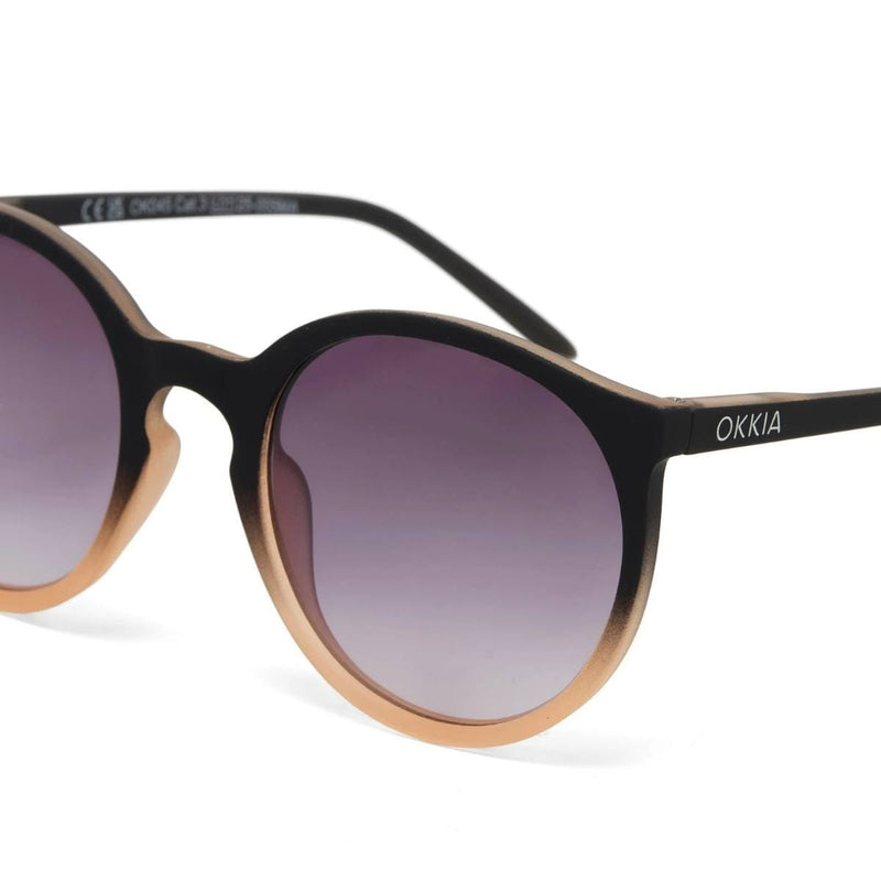 Okkia BERLINO Zonnebril, Black Shaded Pink