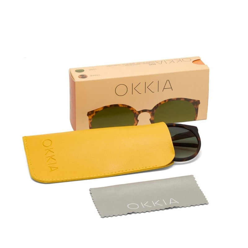 Okkia BERLINO Zonnebril, Classic Havana