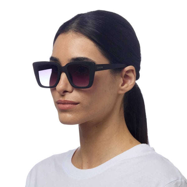 Okkia ELBA Zonnebril, Black