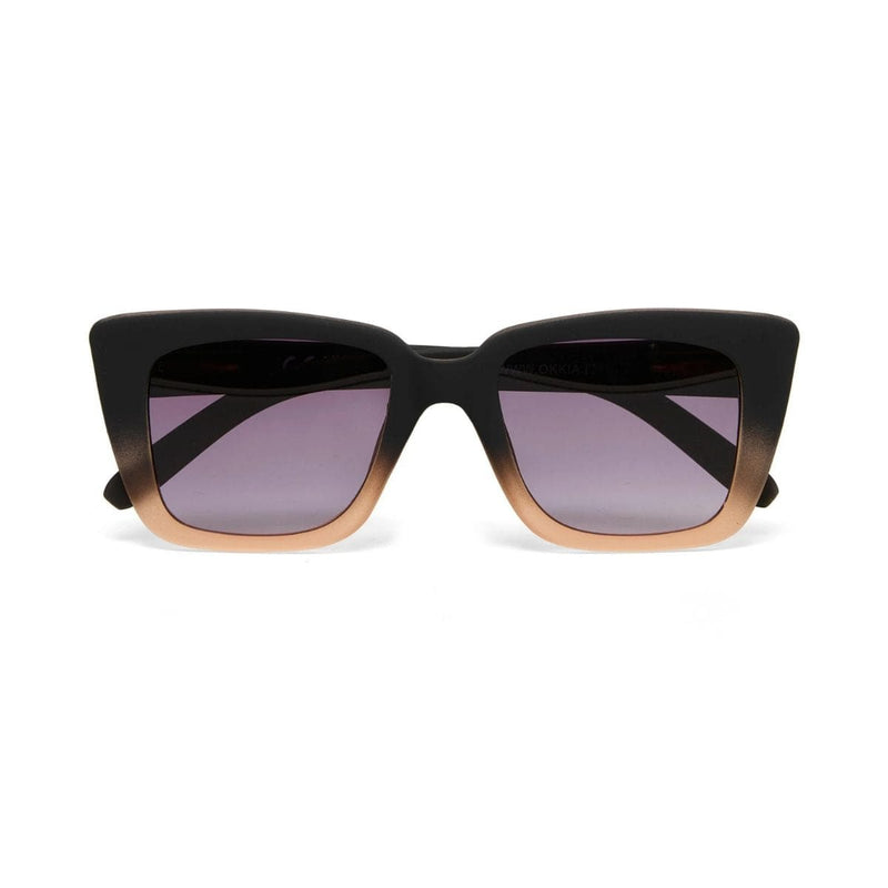 Okkia ELBA Zonnebril, Black Shaded Pink