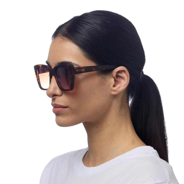 Okkia ELBA Zonnebril, Classic Havana