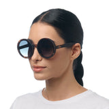 Okkia MONICA Zonnebril, Classic Havana - Gradient green