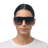 Okkia TOKYO Zonnebril, Classic Havana - Green gradient