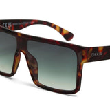 Okkia TOKYO Zonnebril, Classic Havana - Green gradient